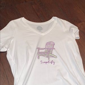 Life Is Good White T-Shirt👕